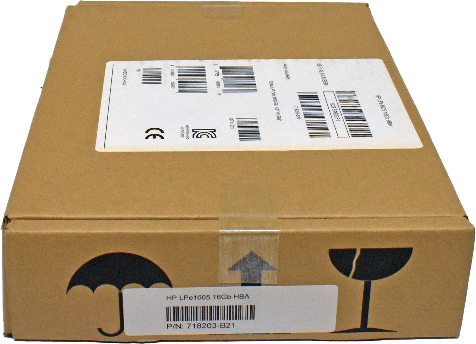 HP 718203-B21 Emulex LPe1605 16Gb Dual-Port FC HBA for BladeSystems G8-G10 NEW