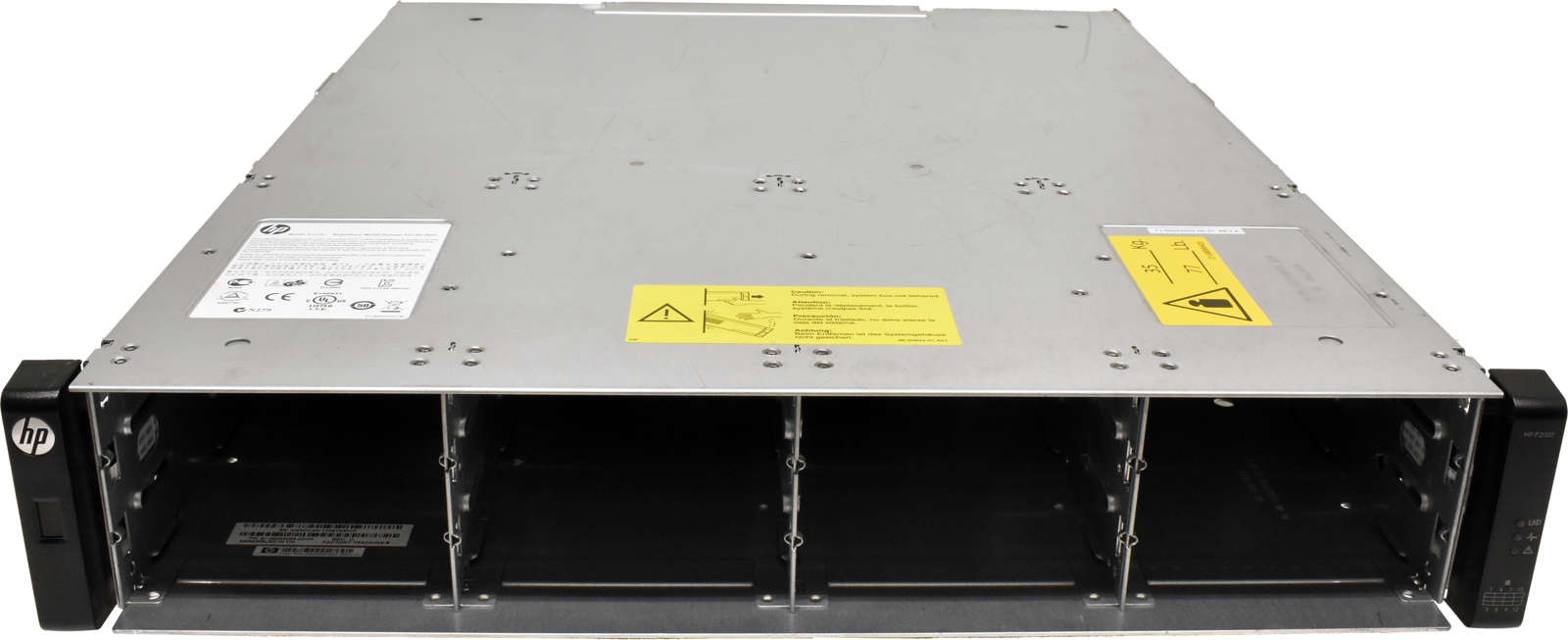 HP-P2000-G3-Modular-Smart-Array-2x-AP836A-Controle-001.jpg HP P2000 G3 Modular Smart Array 2x AP836A Controler 12x 3,5 Bay 2x PSU ohne HDD