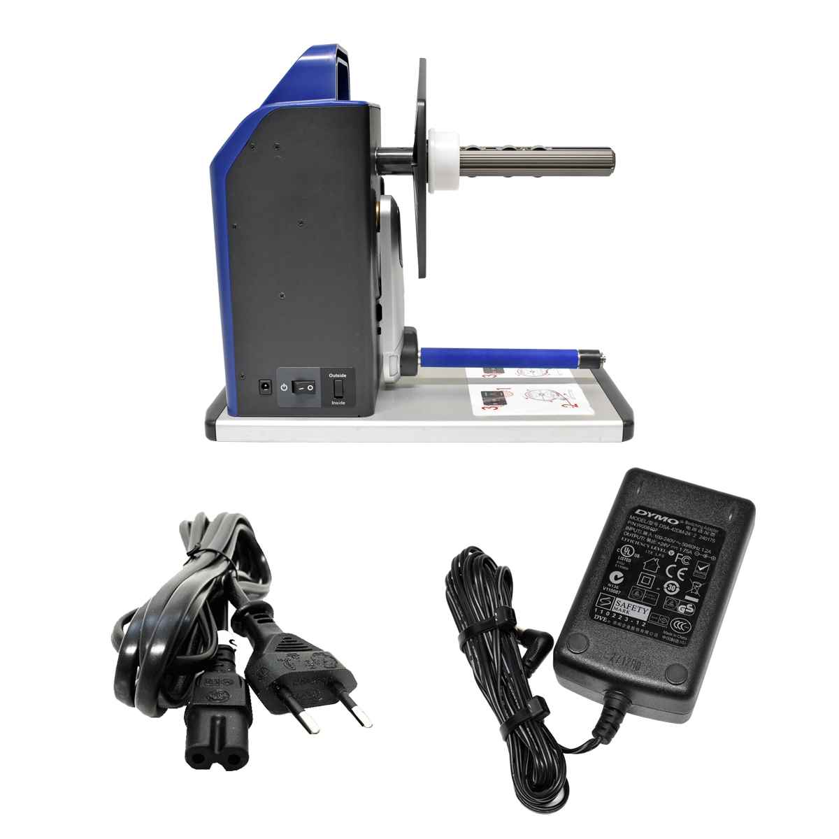 Godex Label Rewinder T-10 width 120mm + AC Adapter w/o pressure plate and fittings Godex Label Rewinder T-10 width 120mm + AC Adapter w/o pressure plate and fittings
