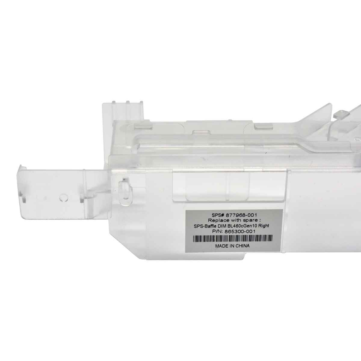 HP Baffle DIM Left + Right 877967-001 865299-001 877968-001 865300-001 ProLiant BL460c G10 HP Baffle DIM Left + Right 877967-001 865299-001 877968-001 865300-001 ProLiant BL460c G10