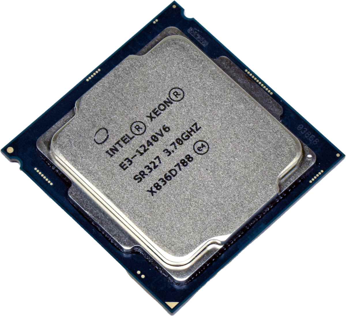 Intel Xeon Processor E3-1240 V6 Quad-Core 3.70 GHz 8 MB Cache SR327 FCLGA1151