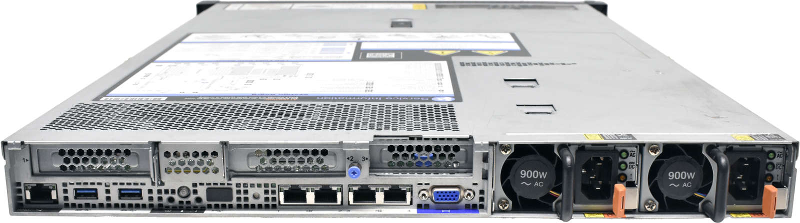 Lenovo System x3550 M5 Server Barebone no CPU no DDR4 2x Heatsink 4x LFF 3,5