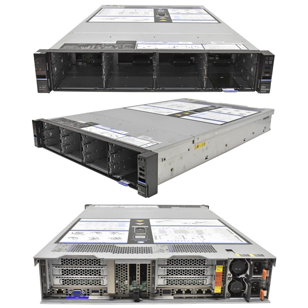 IBM QRadar xx29 Server ohne CPU 2x HS 0GB PC4 12x LFF M5210 4412Q2A