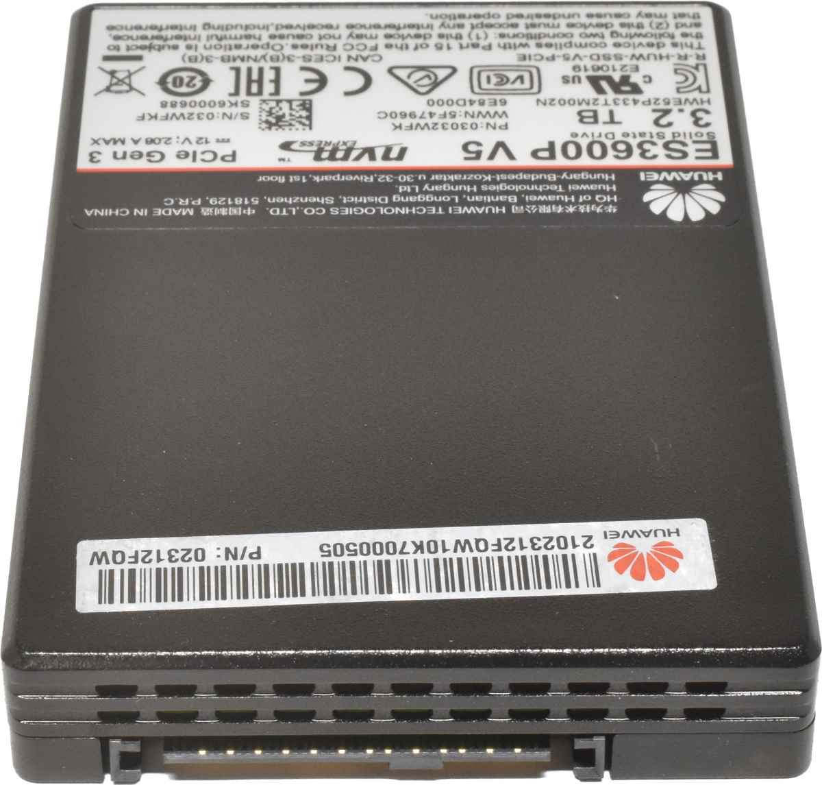 Huawei 3.2TB 2.5" NVMe / PCle SSD 03032WFK Rack Server ES3600P V5 FusionServer