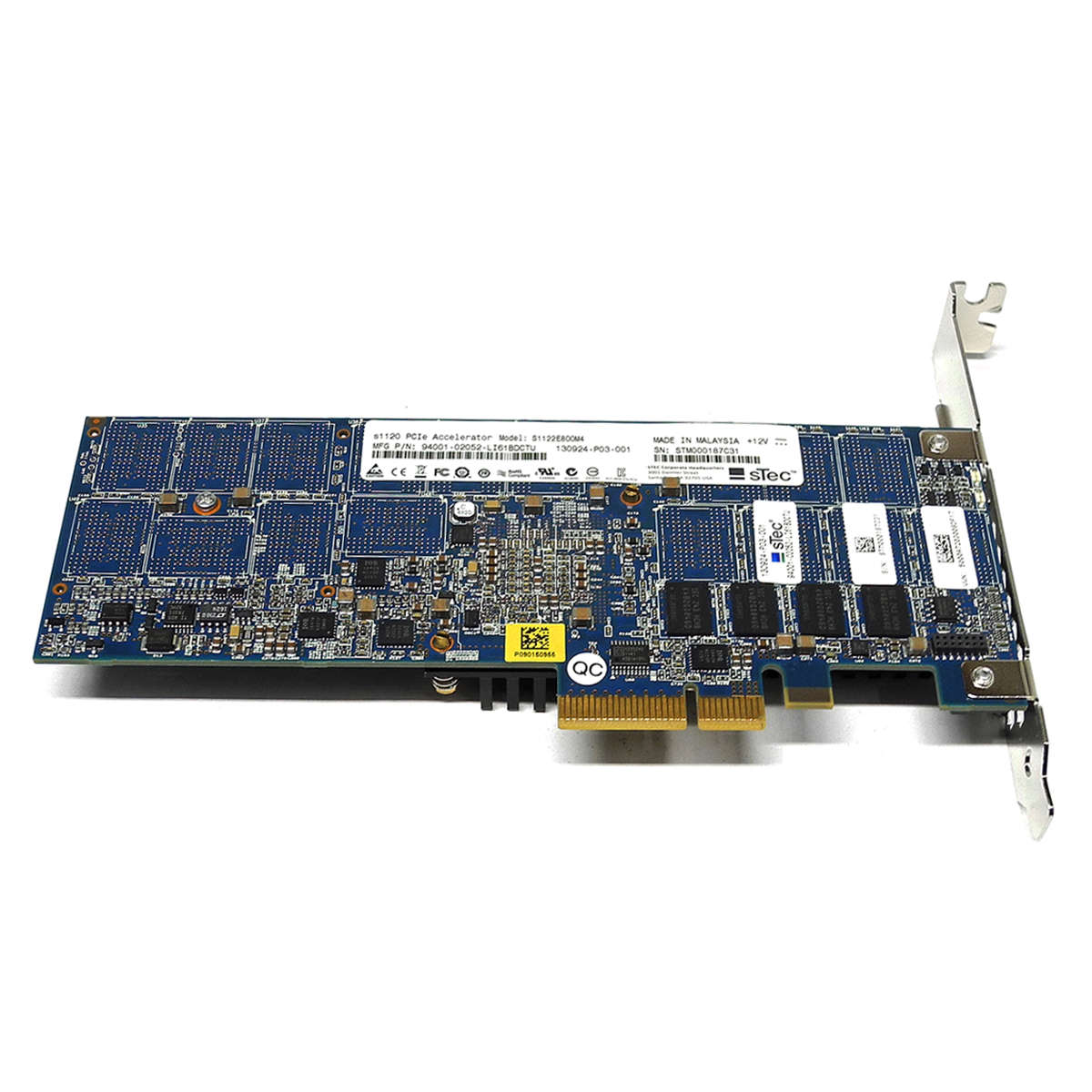STEC-s1120-Series-PCIe-x4-MLC-800GB-SSD-Accelerato-005.jpg STEC s1120 Series PCIe x4 MLC 800GB SSD Accelerator Card S1122E800M4