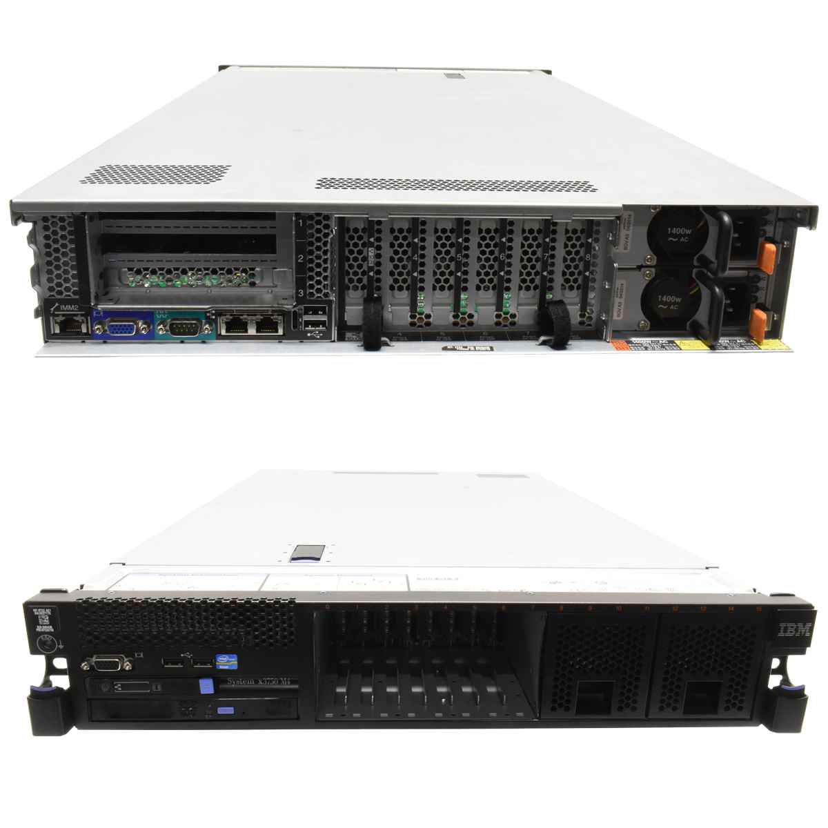IBM Server System X3750 M4 4x E5-4650 8-Core 2.70GHz CPU 128 GB DDR3 RAM 8x SFF 2,5 IBM Server System X3750 M4 4x E5-4650 8-Core 2.70GHz CPU 128 GB DDR3 RAM 8x SFF 2,5