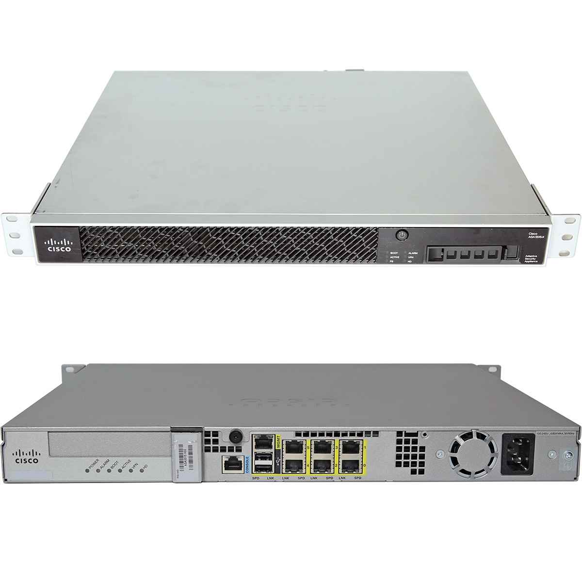 Cisco ASA 5515-X 6-Port Gigabit Ethernet Adaptive Security Appliance +Rack Ears no HDD no Caddy Cisco ASA 5515-X 6-Port Gigabit Ethernet Adaptive Security Appliance +Rack Ears no HDD no Caddy
