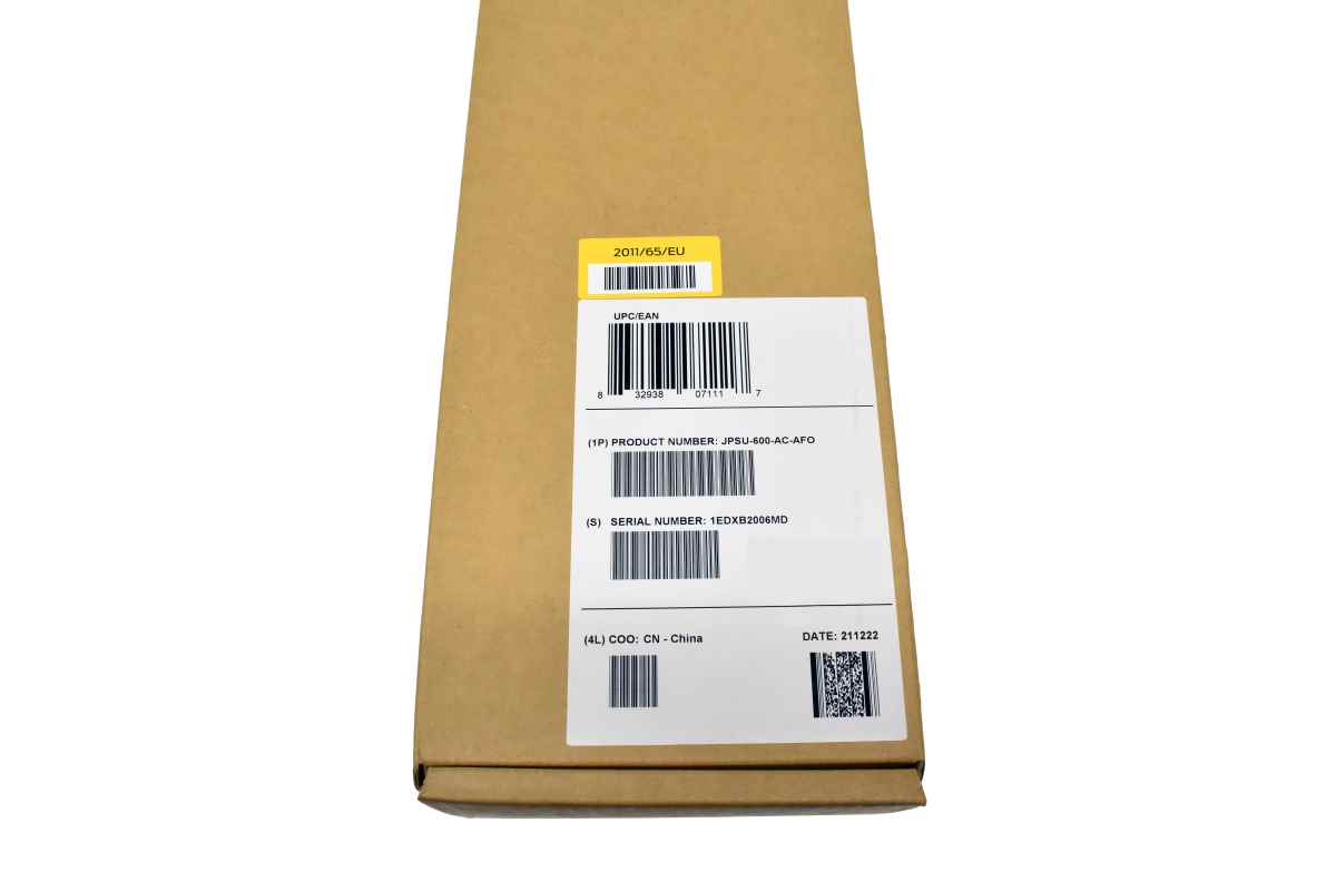 Juniper EX3400 600W front-to-back Power Supply JPSU-600-AC-AFO NEW NEU