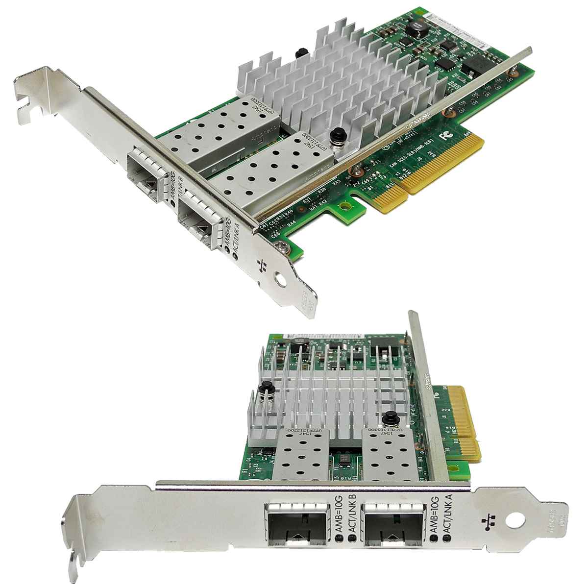 HP 560SFP+ Dual-Port 10GbE PCI-Express x8 Converged Network Adapter 669279-001 FP HP 560SFP+ Dual-Port 10GbE PCI-Express x8 Converged Network Adapter 669279-001 FP