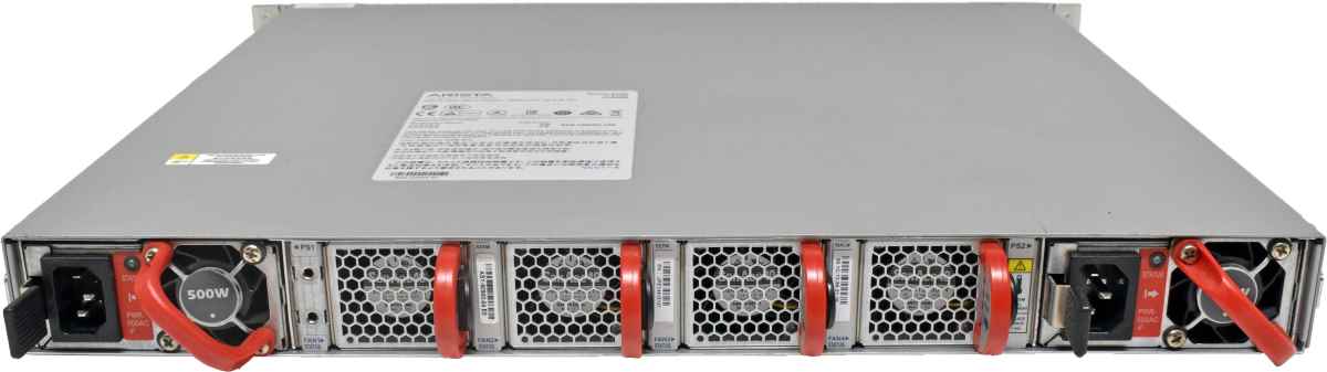 Arista DCS-7050QX-32S-F 32-Port 40G QSFP+ Ethernet Switch 4x SFP+ +Insides of Rack Rails