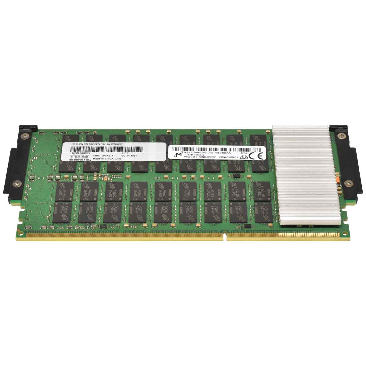 IBM Micron 128GB DDR4 CDIMM 16GX72 00VK274 für IBM Power 8 Server IBM Micron 128GB DDR4 CDIMM 16GX72 00VK274 für IBM Power 8 Server