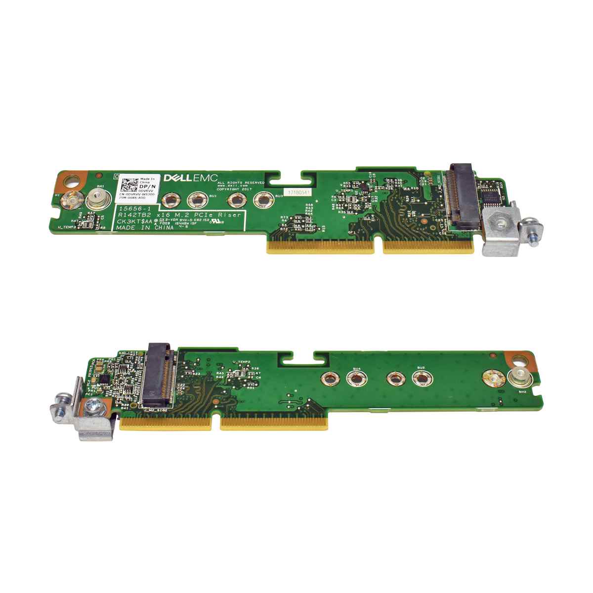 Dell EMC DSS 9000 RT42TB2 M.2 PCIe Riser Card x16 0DVRVV Dell EMC DSS 9000 RT42TB2 M.2 PCIe Riser Card x16 0DVRVV