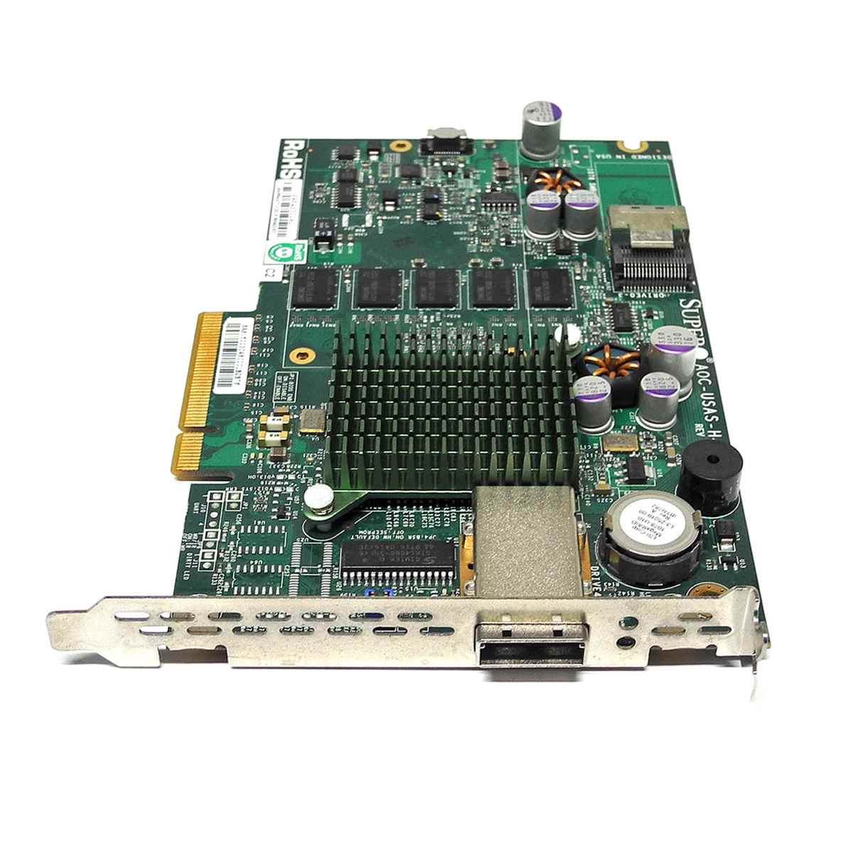 Supermicro AOC-USAS-H4IR Dual-Port 3 Gb/s PCI-Express x8 SAS RAID Controller