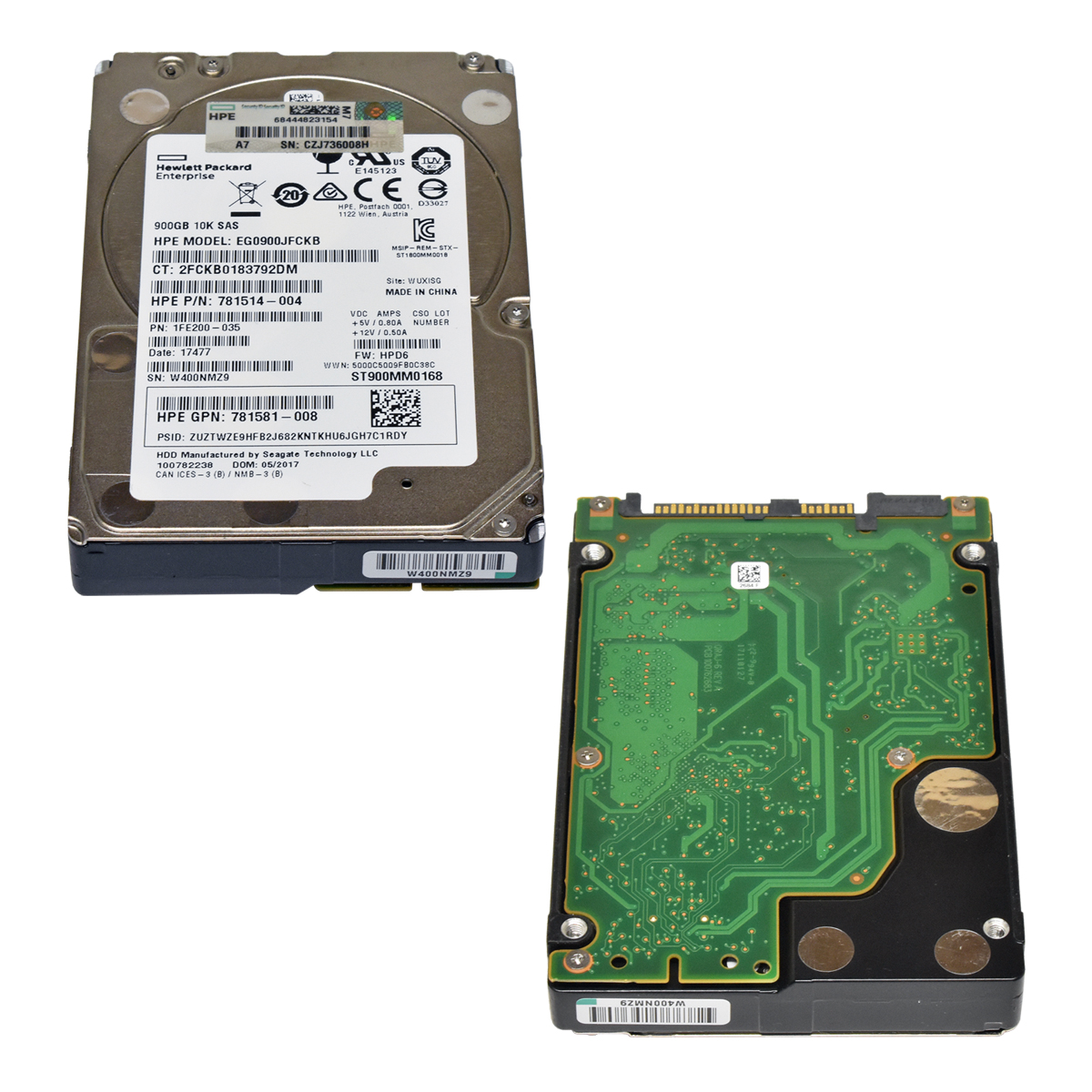HP Seagate 900GB 2.5" 12G 10K SAS HDD Festplatte EG0900JFCKB ST900MM0168 HP Seagate 900GB 2.5" 12G 10K SAS HDD Festplatte EG0900JFCKB ST900MM0168