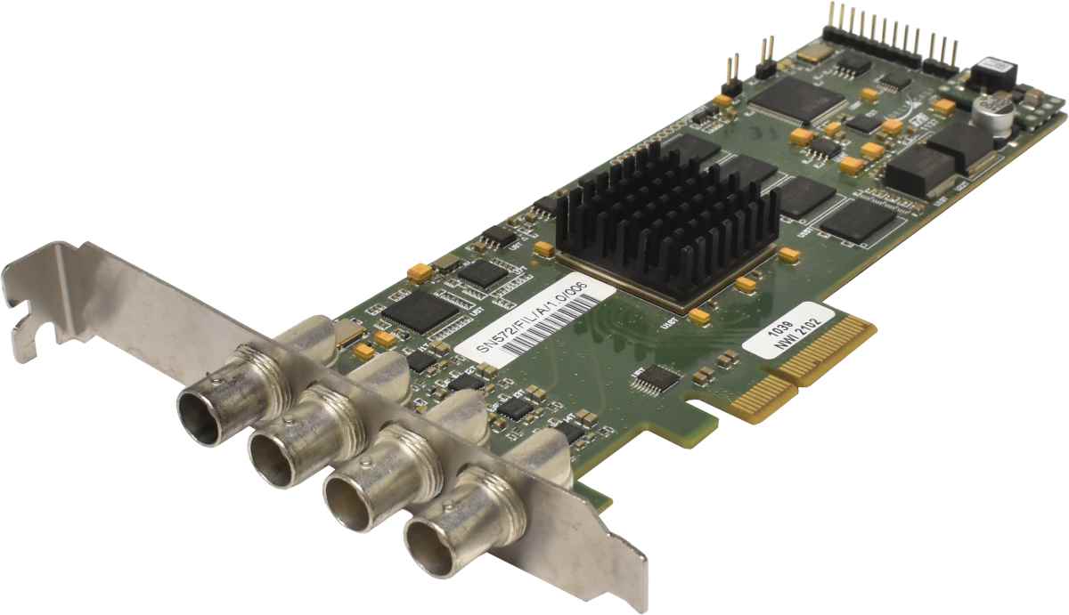 Deltacast Delta-HD-ELP-40 Compact 4-Channel SDI Capture Card