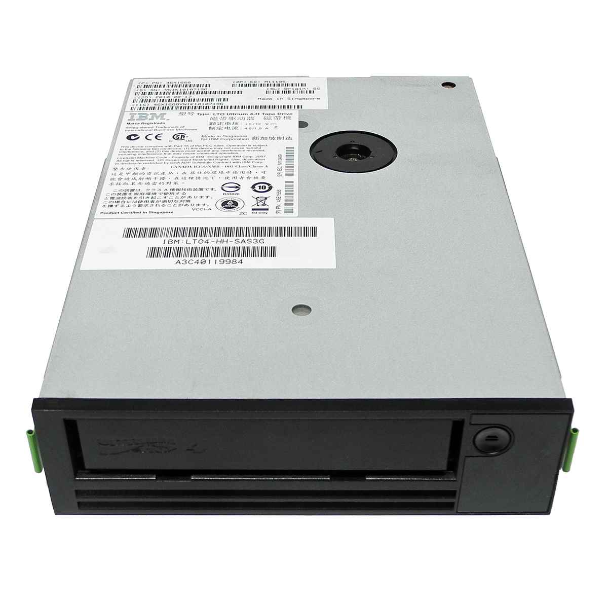 IBM 46X1668 Fujitsu A3C40119984 LTO4-HH-SAS3G SAS Tape Drive/Bandlaufwerk IBM 46X1668 Fujitsu A3C40119984 LTO4-HH-SAS3G SAS Tape Drive/Bandlaufwerk