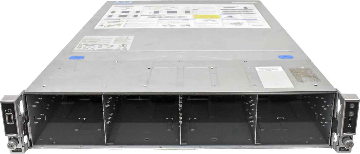 Intel Server 2U R2312WTTYSR 2x E5-2660v4 64GB PC4 24x SFF & 2x SFF RS3UC080