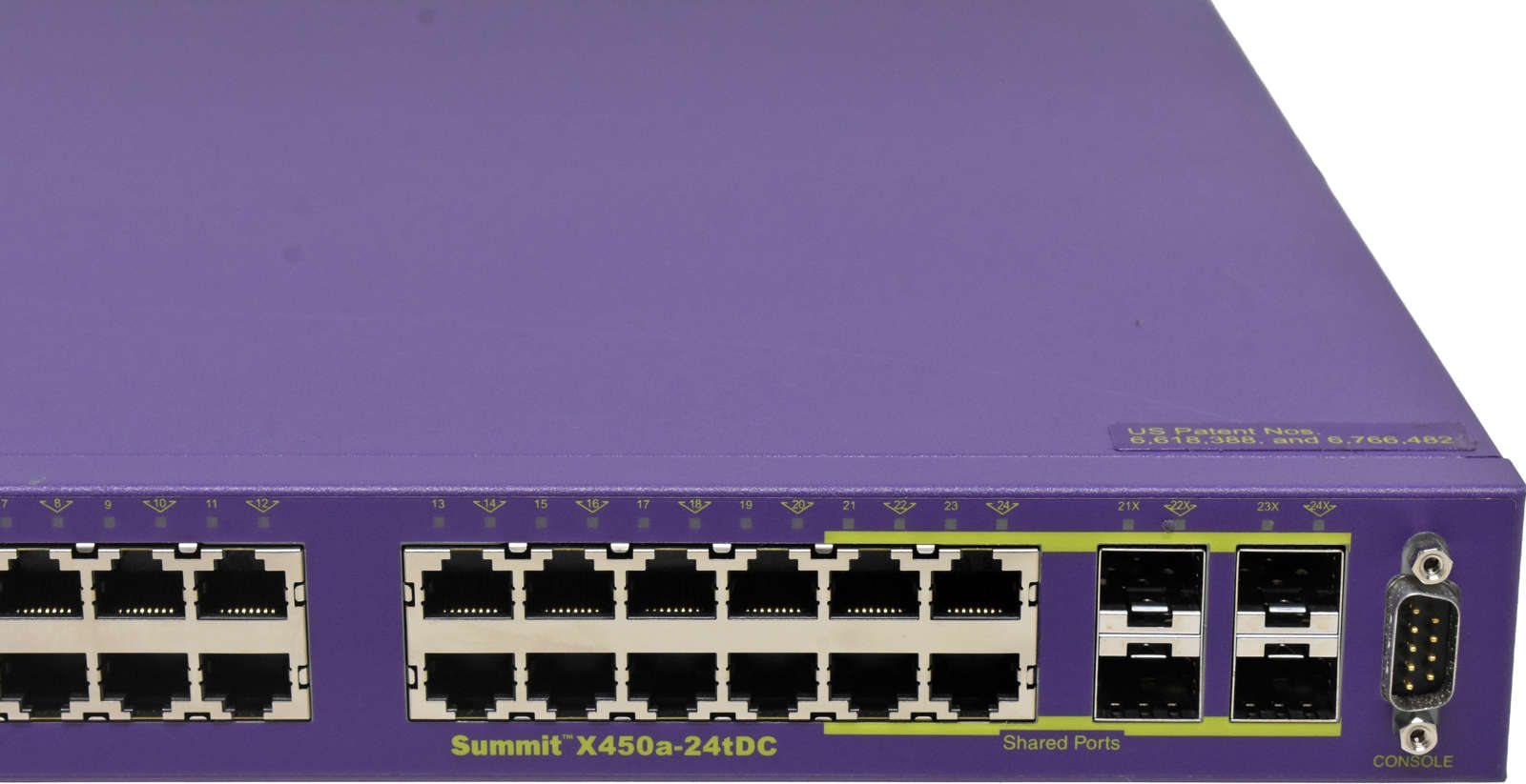 Extreme-Summit-X450a-24tDC-16153-48-Port-RJ-45-GE-003.jpg Extreme Summit X450a-24tDC 16153 48-Port RJ-45 GE Switch 4x 1G SFP no PSU