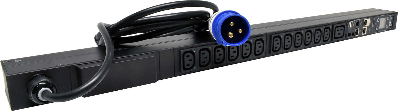 Rittal 7979.310 16A 3,7KW High-end IT Rack Power Distribution PDU 6x C13 1x C19