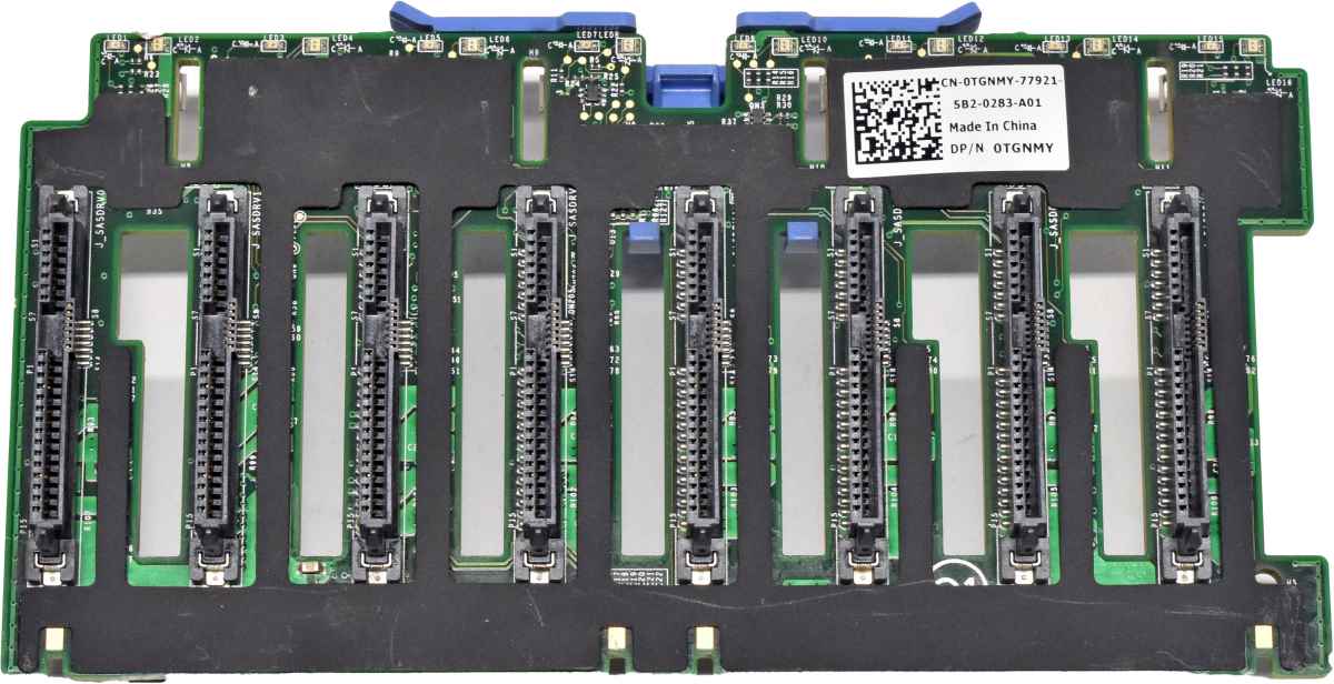 DELL 0TGNMY SAS Backplane 8 x 2.5” für PowerEdge R730 + Kabel