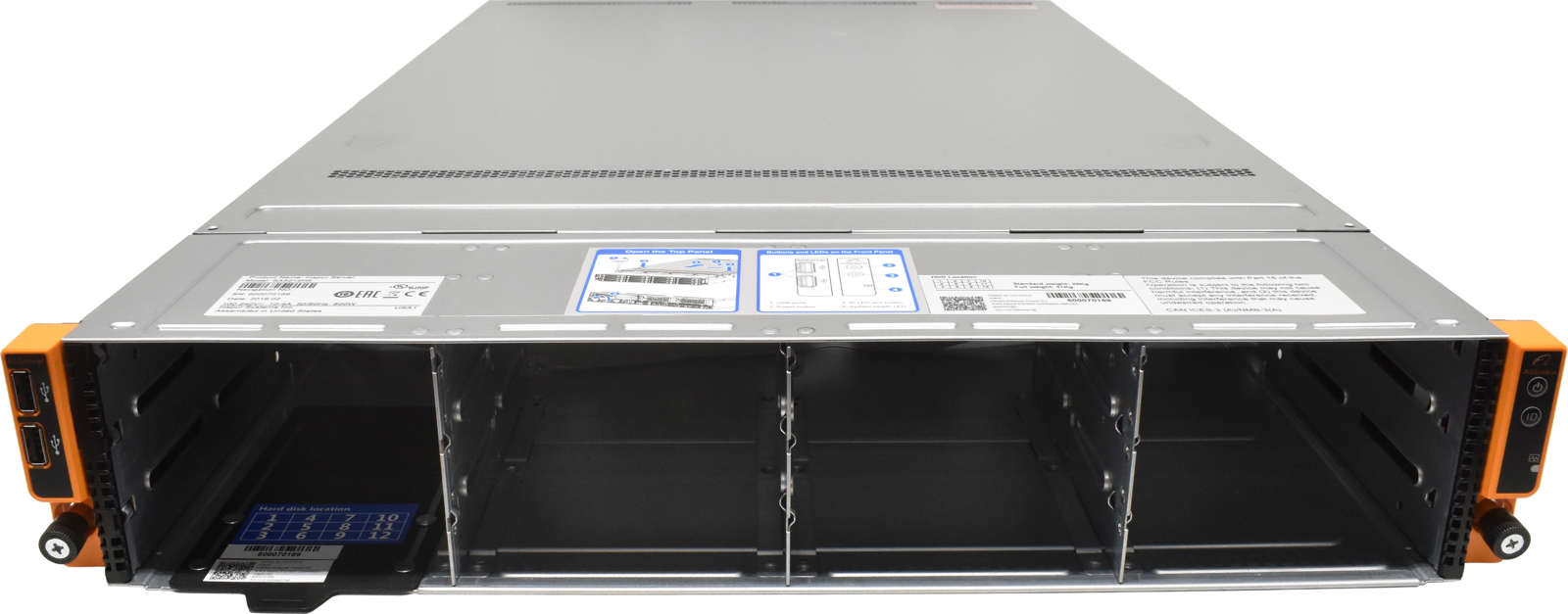 Aliserver Inspur SA5212H5 Thor02-2U 2x LGA-3647 2x SFP+ 2x Kühler No Backplane
