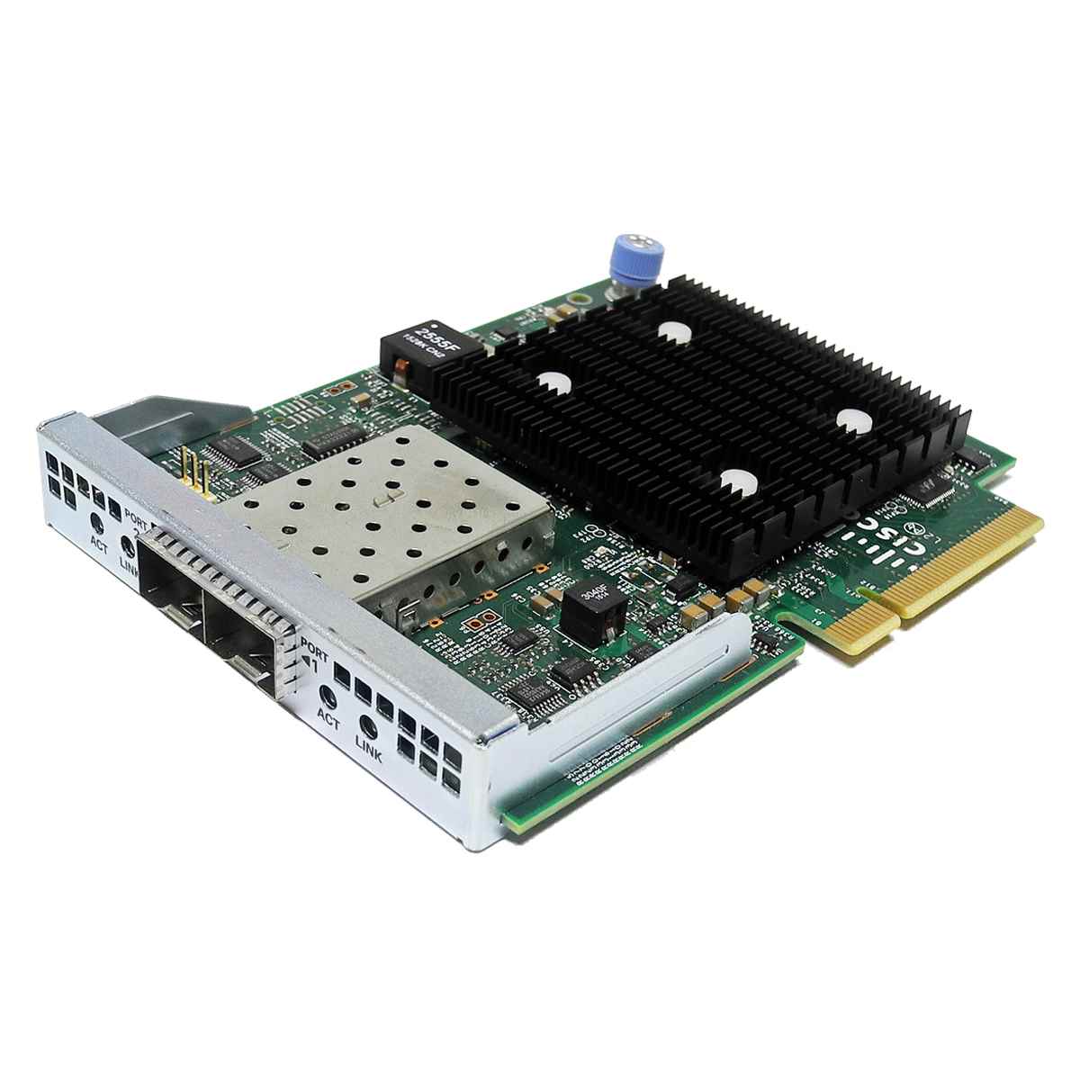 Cisco UCS VIC 1227 Dual-Port 10 Gb FC PCIe x8 Network Adapter 68-5264-01 A0 73-15890-03 A0 UCSC-MLOM-CSC-02 V01 Cisco UCS VIC 1227 Dual-Port 10 Gb FC PCIe x8 Network Adapter 68-5264-01 A0 73-15890-03 A0 UCSC-MLOM-CSC-02 V01