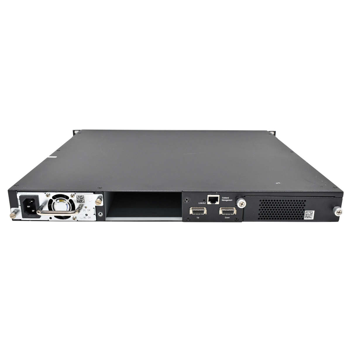 Brocade-FastIron-FCX624S-HPOE-80-1002387-04-24-Por-007.jpg Brocade FastIron FCX624S-HPOE 80-1002387-04 24-Port PoE Gigabit Ethernet Switch 4x SFP 1xPSU