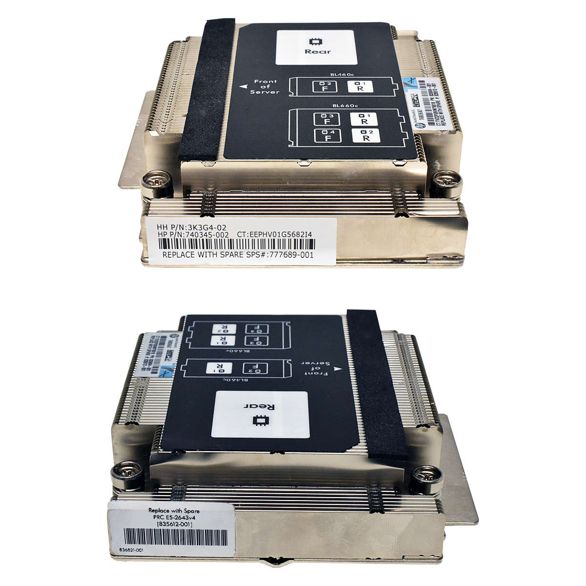 HP-ProLiant-BL460c-Gen9-CPU1-Heatsink-Kühler-PN-74-004.jpg HP ProLiant BL460c Gen9 CPU1 Heatsink / Kühler PN: 740345-002 777689-001