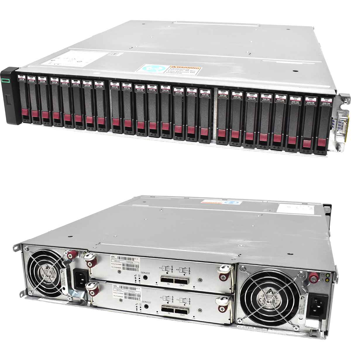 HP MSA 2050 SFF Enclosure 2x 6G x2 Controller 876146-001 24x SFF 2.5 noHDD HP MSA 2050 SFF Enclosure 2x 6G x2 Controller 876146-001 24x SFF 2.5 noHDD