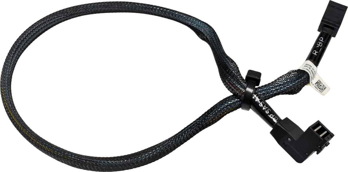 Dell 08KX9H 12G MiniSAS HD Data Cable 0,5m SFF-8643 - SFF-8643 angled for PowerEdge R730xd