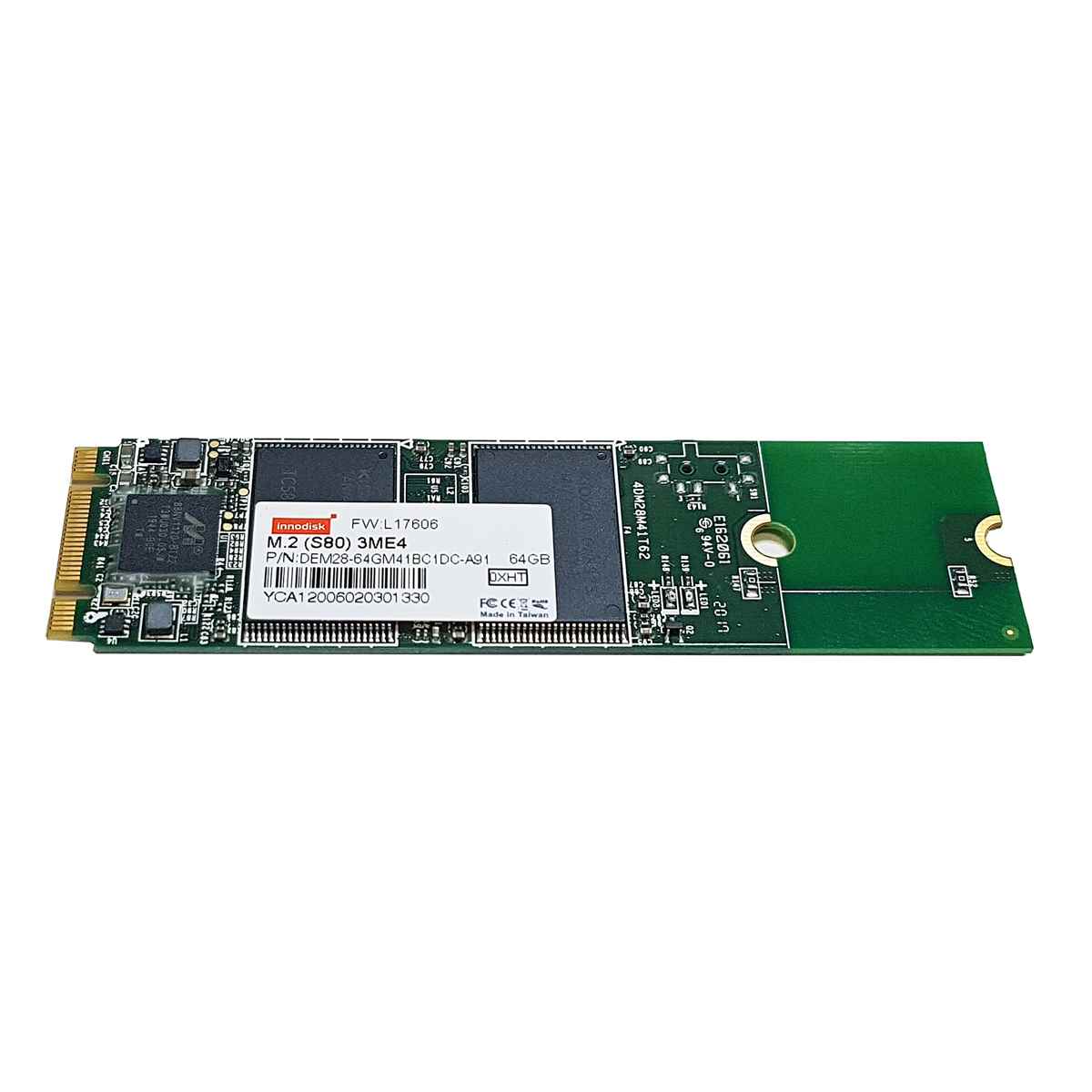 Innodisk 64GB M.2 (S80) 3ME4 SATA3 SSD Memory Card for Laptops/Notebooks Innodisk 64GB M.2 (S80) 3ME4 SATA3 SSD Memory Card for Laptops/Notebooks