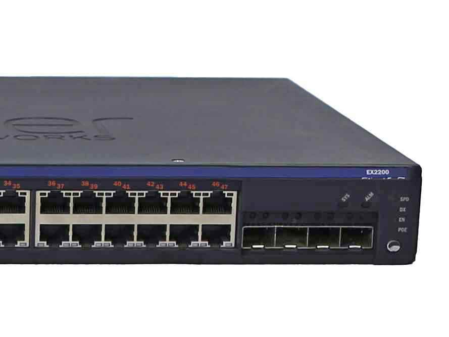 Juniper EX2200-48T-4G 750-026325 48-Port Gigabit Ethernet Switch 4x 1G SFP