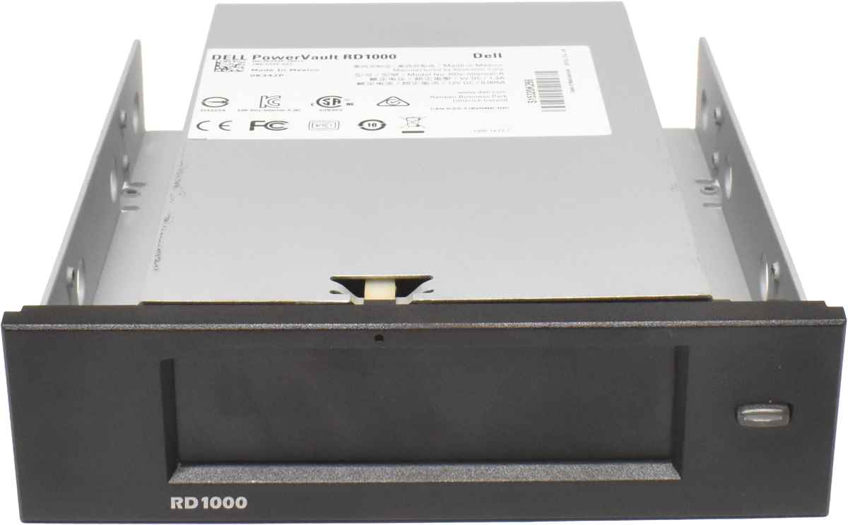 Dell PowerVault RD1000 LTO 5.25" SATA Internal Tape Drive / Laufwerk 0K342P Dell PowerVault RD1000 LTO 5.25" SATA Internal Tape Drive / Laufwerk 0K342P