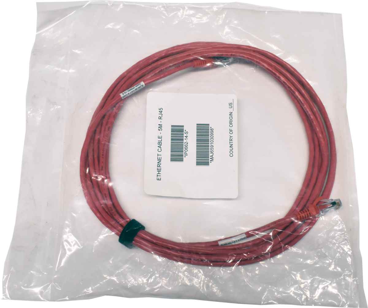 Hitachi Ethernet Cable-5M-RJ45 IP0662-14-S Patch Cable RJ-45 Cat6 CMR red NEW NEU Hitachi Ethernet Cable-5M-RJ45 IP0662-14-S Patch Cable RJ-45 Cat6 CMR red NEW NEU