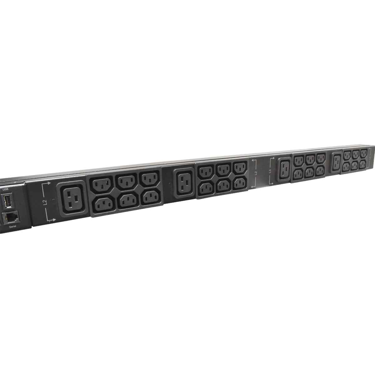 APC AP8881 Rack PDU 2G Metered 3-Phasen Null HE 11 kW 16A 230V 36x C13 6x C19 NEW NEU APC AP8881 Rack PDU 2G Metered 3-Phasen Null HE 11 kW 16A 230V 36x C13 6x C19