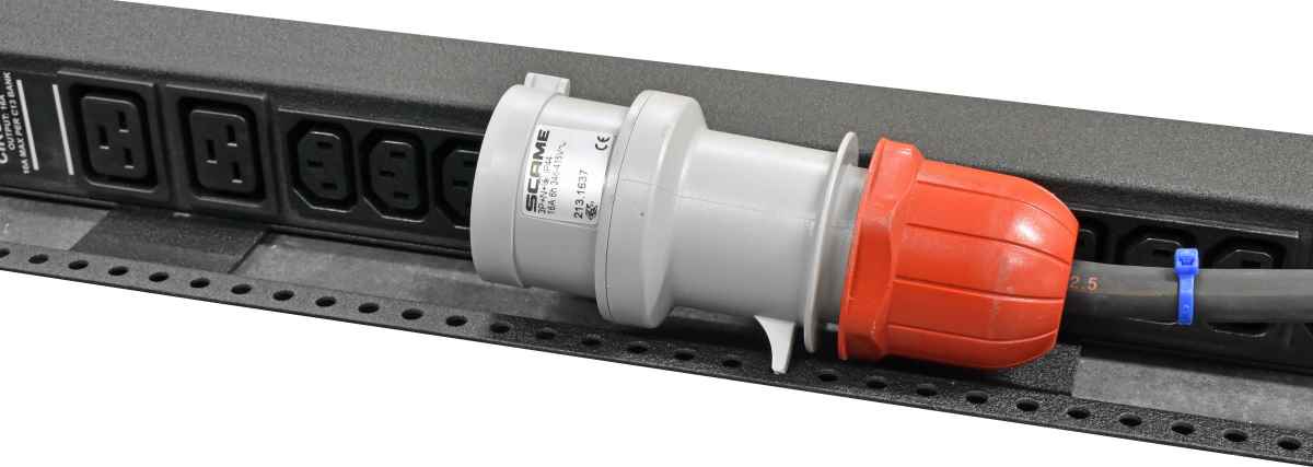 Geist GYWMN543-102MB6PS56 48x C13 6x C19 3-Phase PDU + Rack Mounting Sheet