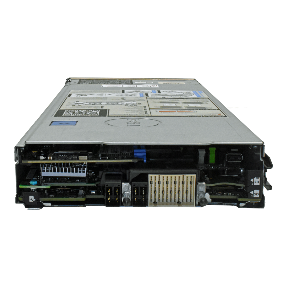 DELL PowerEdge M630 Blade Server Chassis mit Mainboard 2x FCLGA2011 2x Kühler DELL PowerEdge M630 Blade 2xE5-2698 V4 32 GB RAM
