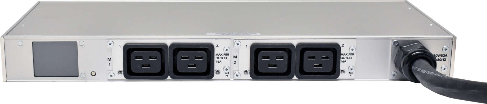 BayTech MSP101 Rack PDU Single-Phase 230V 32A 4x C19 16A