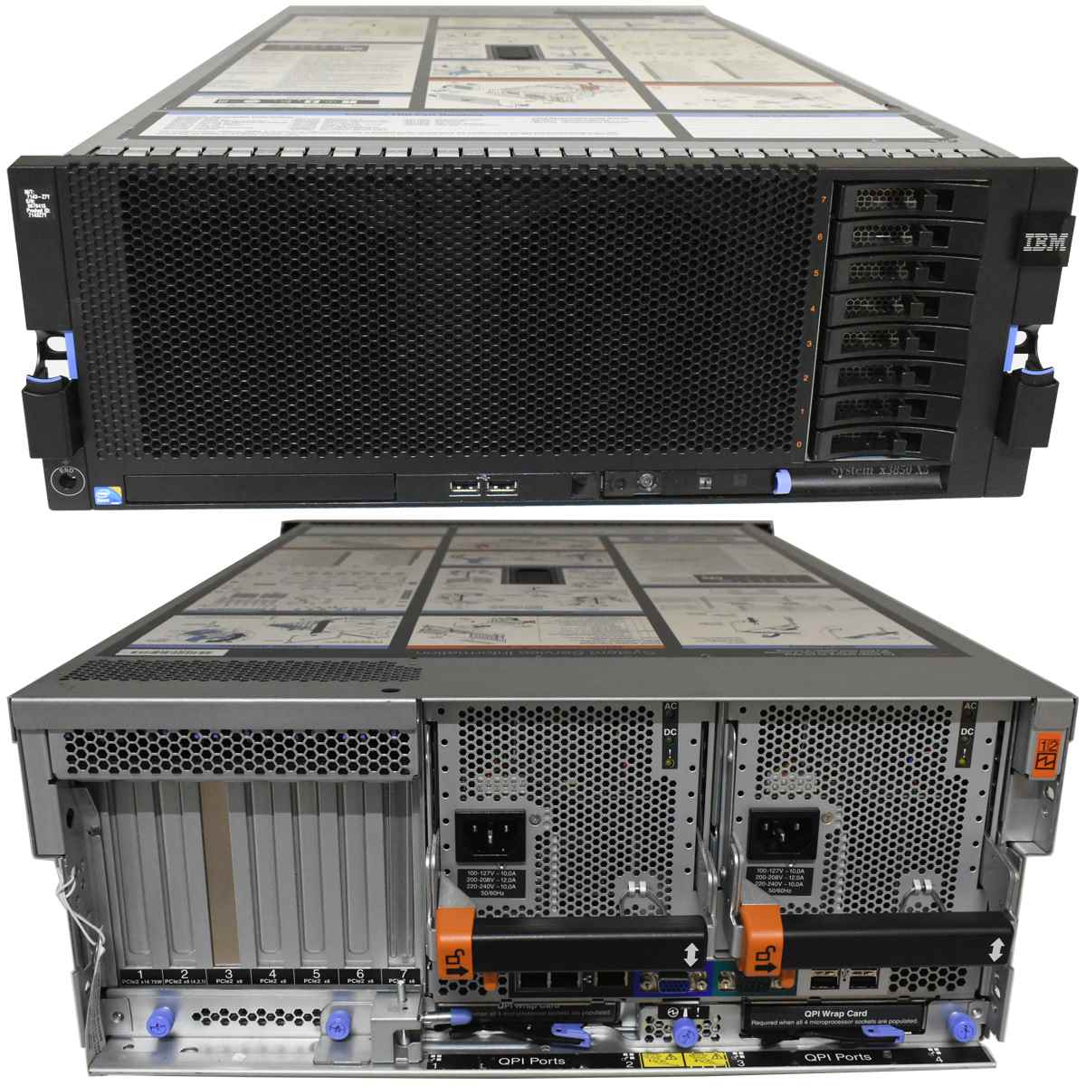 IBM Server System X3850 X5 2x Xeon E7-4870 10C 2.40GHz CPU 0 GB RAM PC3 2.5 Zoll HDD 4Bay IBM Server System X3850 X5 2x Xeon E7-4870 10C 2.40GHz CPU 0 GB RAM PC3 2.5 Zoll HDD 4Bay
