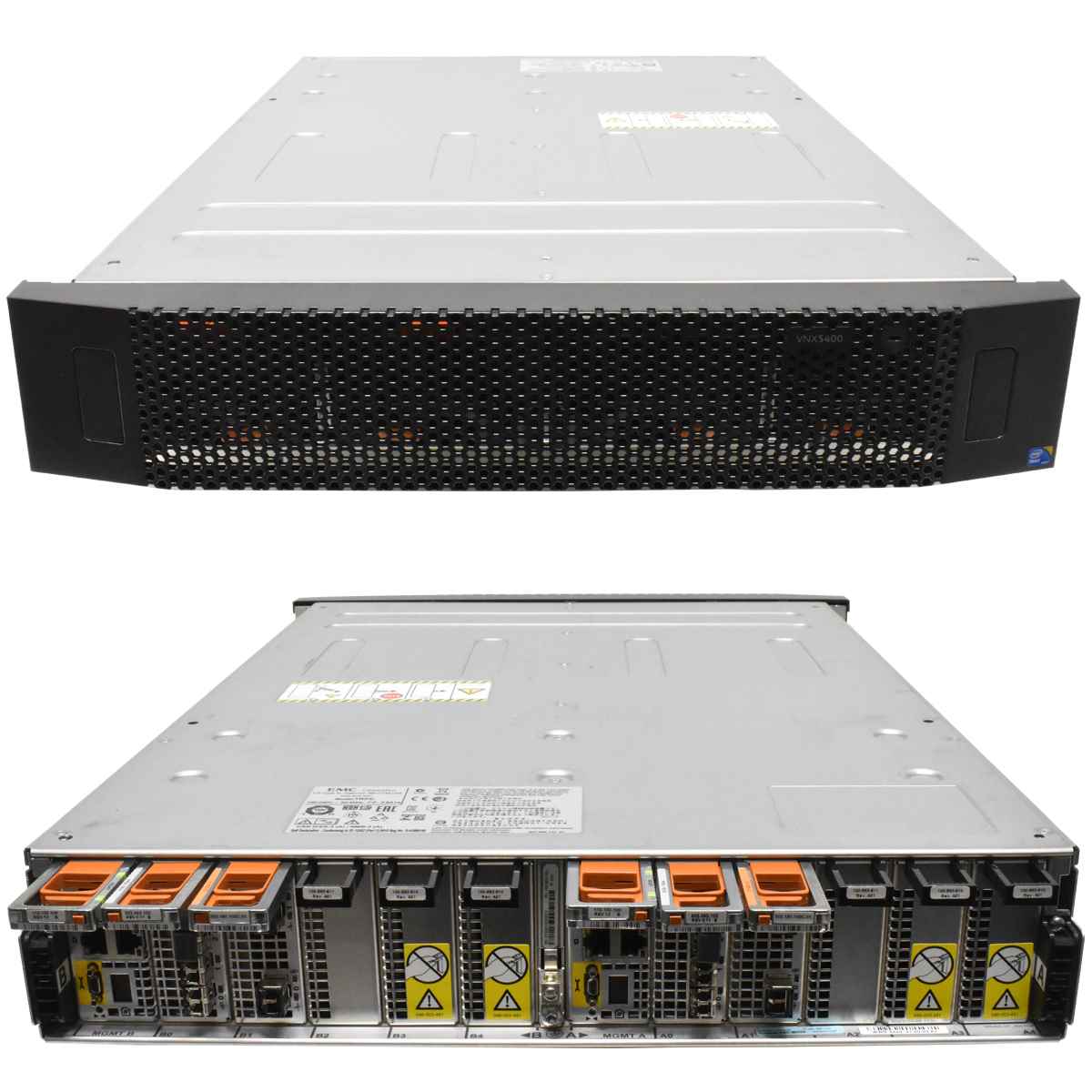 EMC VNX5400 TRPE Storage TRPE-AR 6GB 2x Mgmt 2x 10GbE iSCSI v3 2x 8Gb FC 4x PSU EMC VNX5400 TRPE Storage TRPE-AR 6GB 2x Mgmt 2x 10GbE iSCSI v3 2x 8Gb FC 4x PSU