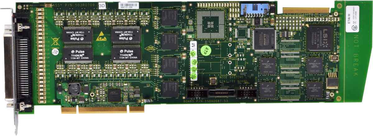 NICE Systems ETAI III PCI Board 503R0709-3D 150A0687-53 1x 50-PIN Centronics SCSI
