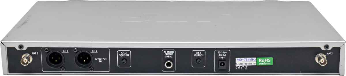 JTS US-902D UHF Dual Channel PLL Diversity Receiver JTS US-902D UHF Dual Channel PLL Diversity Receiver