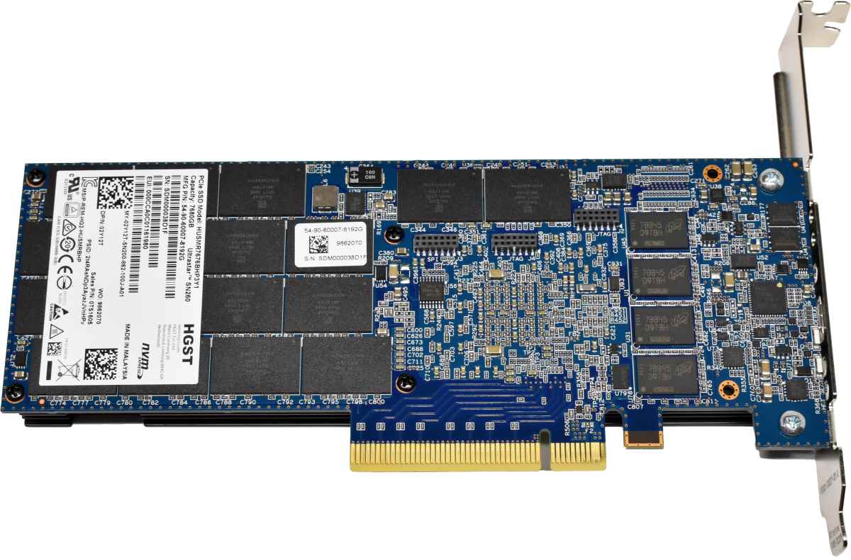 Dell HGST Ultrastar SN260 02Y12T HUSMR7676BHP3Y1 7.68TB PCIe 3.0 x8 SSD Card Dell HGST Ultrastar SN260 02Y12T HUSMR7676BHP3Y1 7.68TB PCIe 3.0 x8 SSD Card
