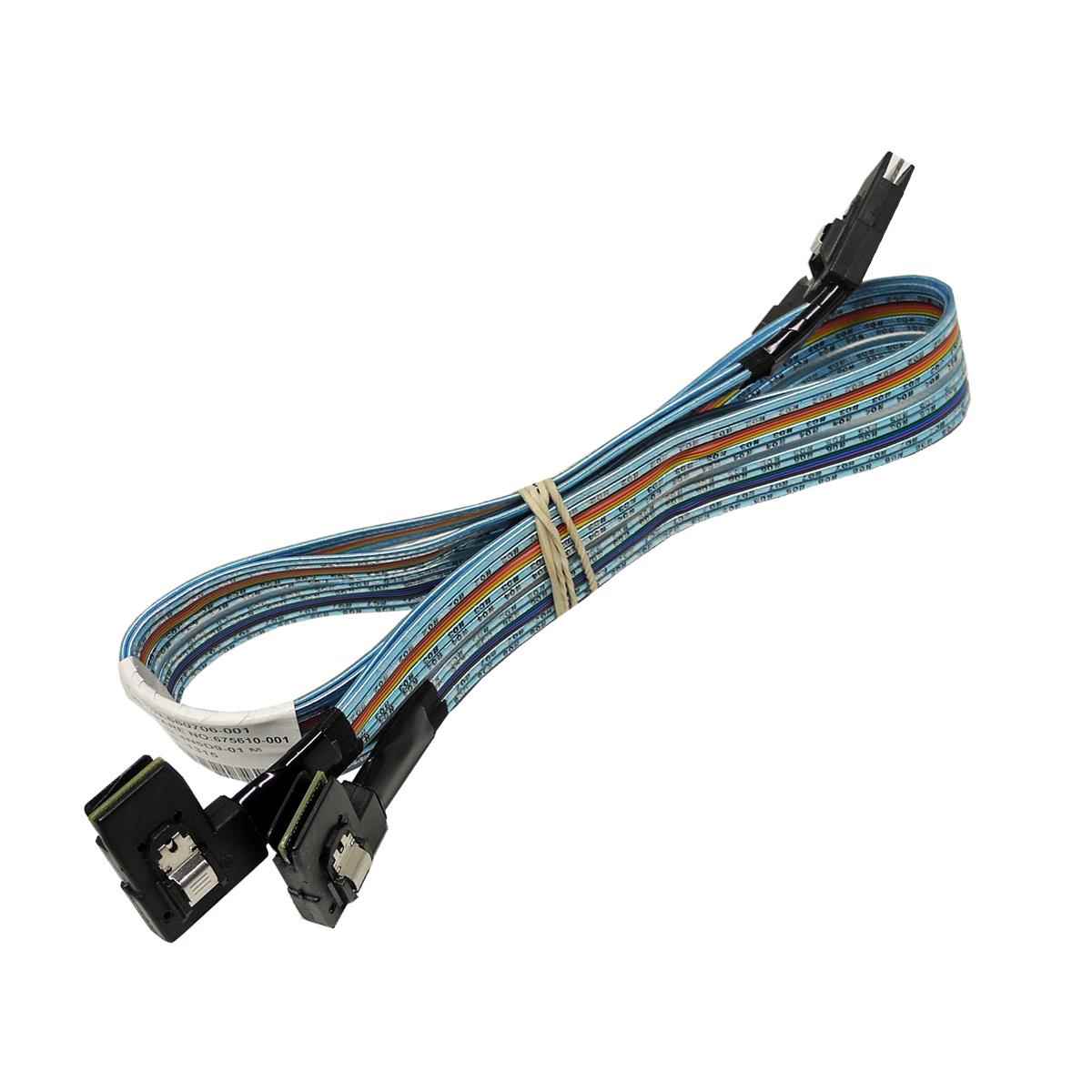 HP ProLiant DL380p Gen8 SAS Kabel 2x SFF-8087/SFF-8087 660706-001 675610-001 HP ProLiant DL380e Gen8 SAS Backplane Kabel 686614-001 70 cm