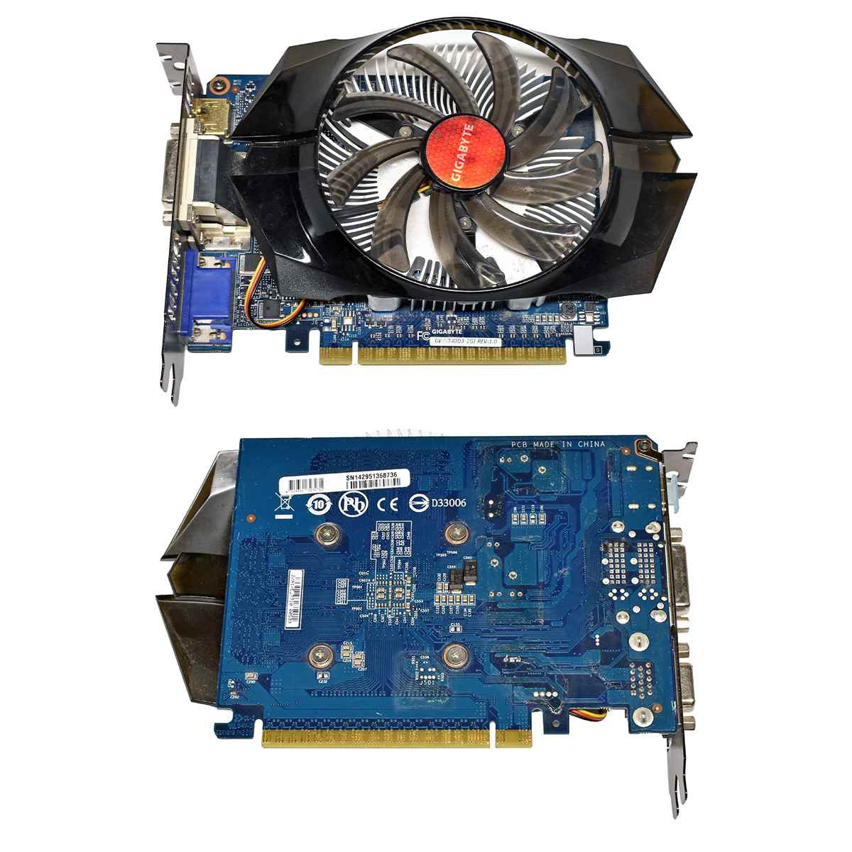 Gainward GV-N740D3-2GI NVIDIA GeForce GTS 250 Graphics Card GK107 2GB GDDR5 PCIe 3.0 x16 HDMI VGA 2x DVI Gainward GV-N740D3-2GI NVIDIA GeForce GTS 250 Graphics Card GK107 2GB GDDR5 PCIe 3.0 x16 HDMI VGA 2x DVI