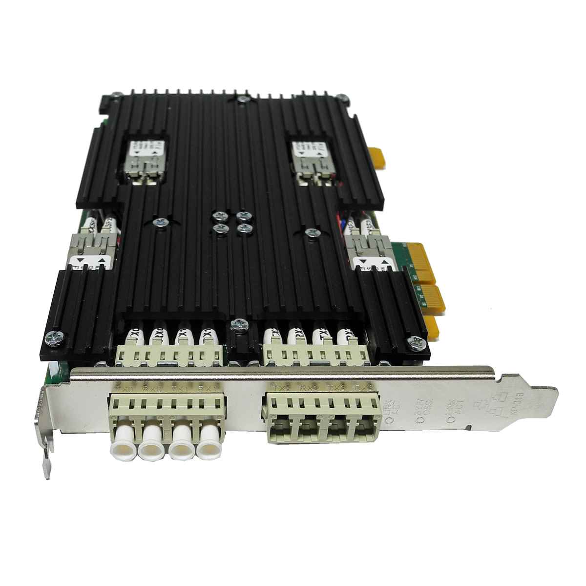 Riverbed NIC-1-001G-4SX-BP Quad-Port 1GbE Fiber SX PCIe x4 Network Card Riverbed NIC-1-001G-4SX-BP Quad-Port 1GbE Fiber SX PCIe x4 Network Card
