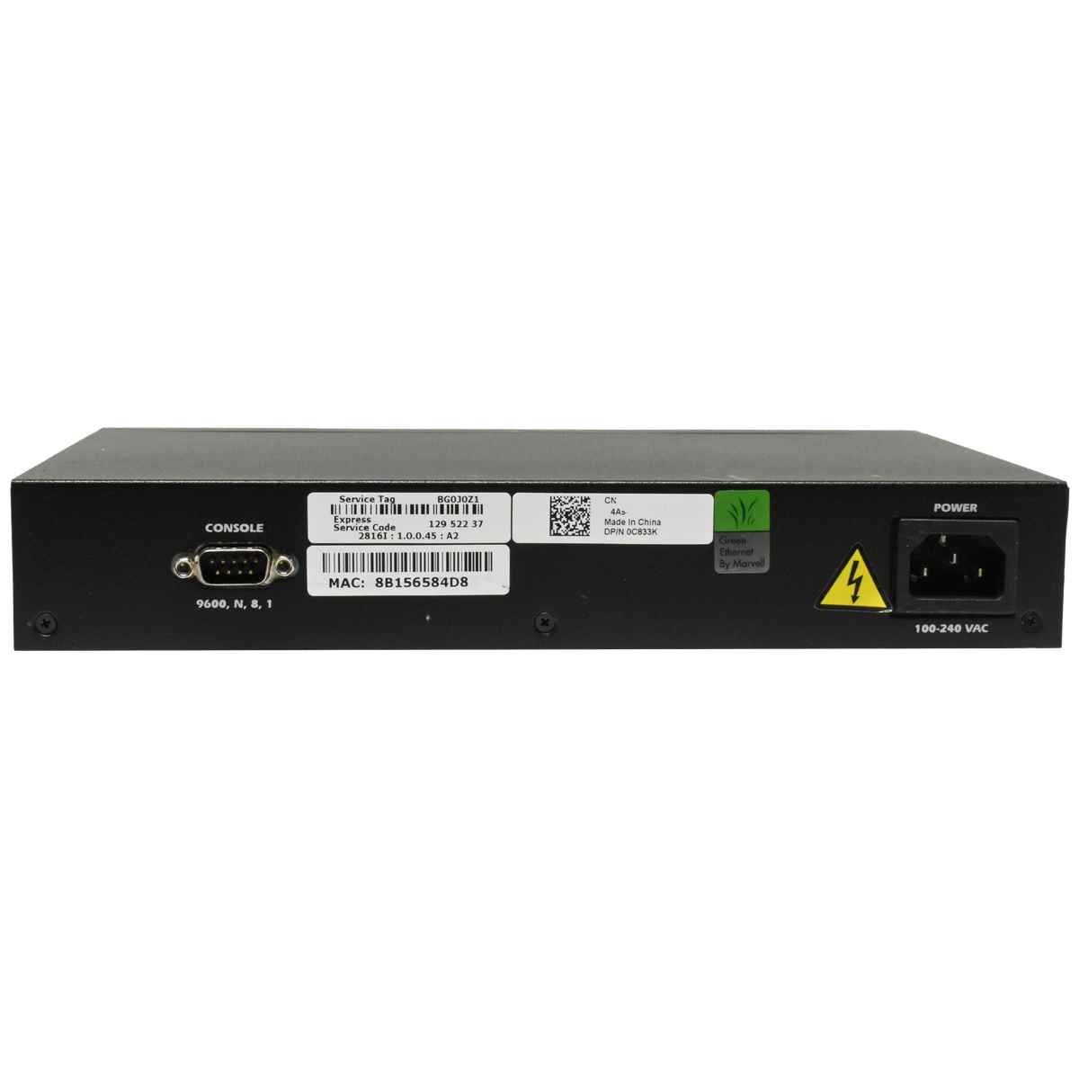 Dell PowerConnect 2816 16-Port 10/100/1000 Base-T C776K Dell PowerConnect 2816 16-Port 10/100/1000 Base-T C776K