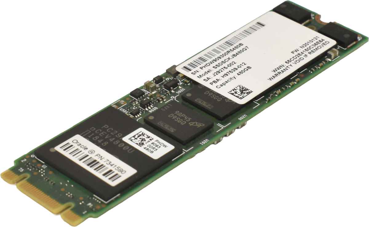 Intel Oracle SSDSCKLB480G7 SSD 480GB M.2 2280 SATA 6G 7341590