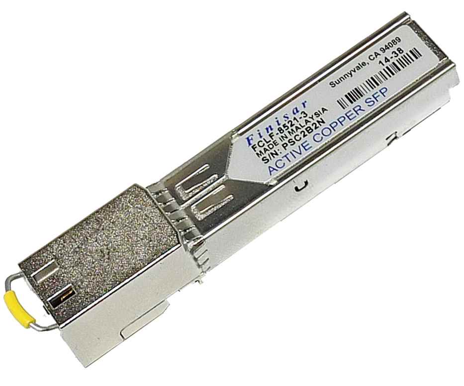 Finisar GBIC FCLF-8521-3 1000Base-T SFP 100m Transceiver