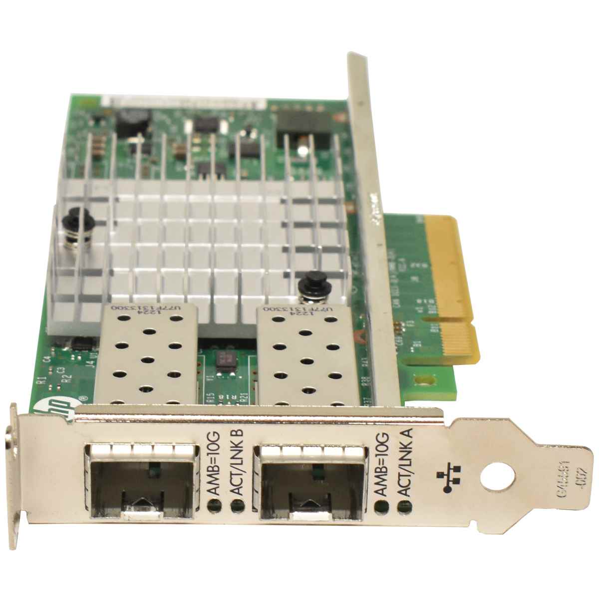 HP 560SFP+ Dual-Port 10GbE PCI-E x8 Converged Network Adapter 669279-001 LP HP 560SFP+ Dual-Port 10GbE PCI-E x8 Converged Network Adapter 669279-001 LP